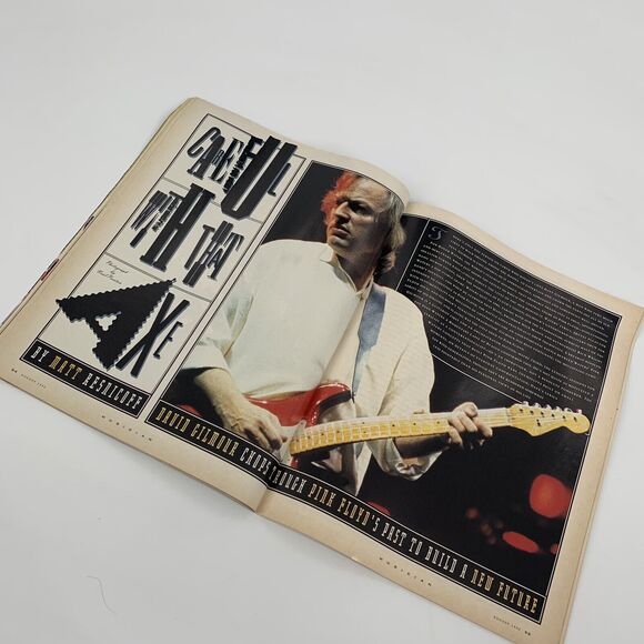 Vintage August 1992 Musician The Future of Pink Floyd Magazine Rock Band Ads - Picture 4 of 8